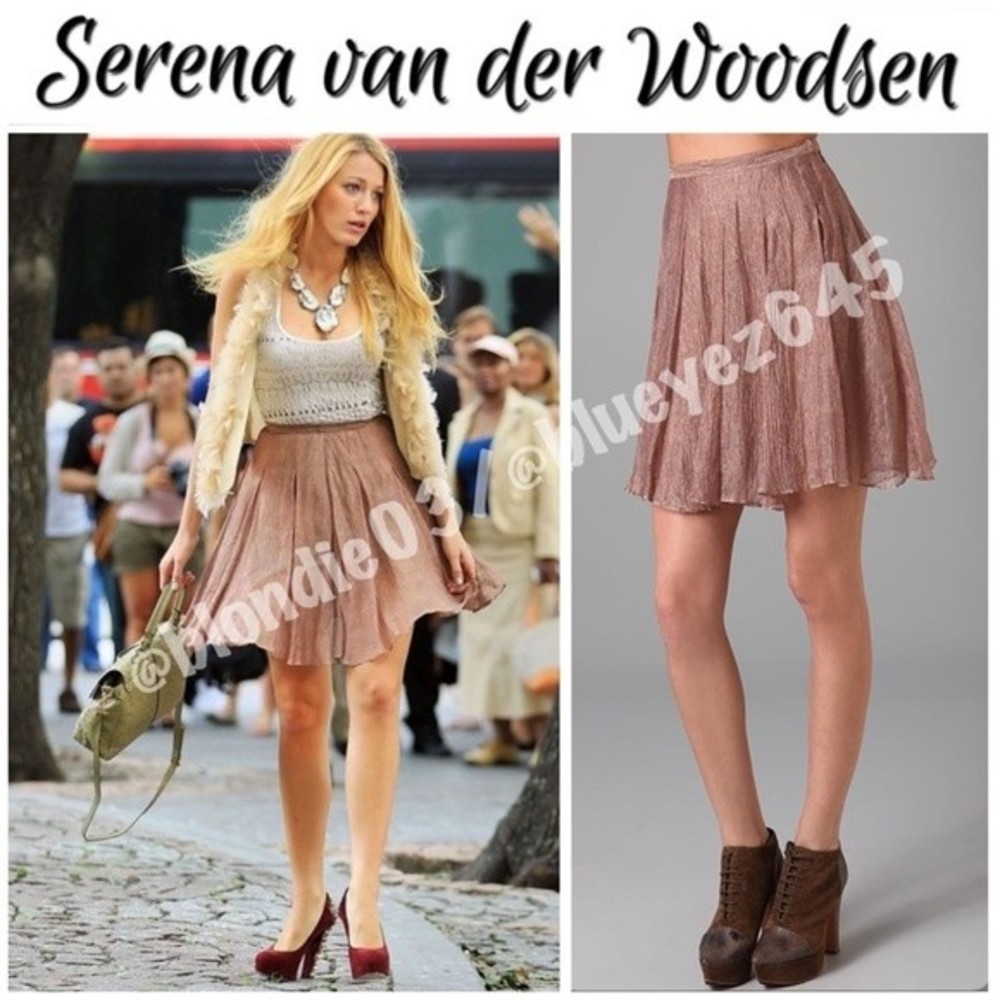 Rodarte x Opening Ceremony Reverse Pleated skirt XS